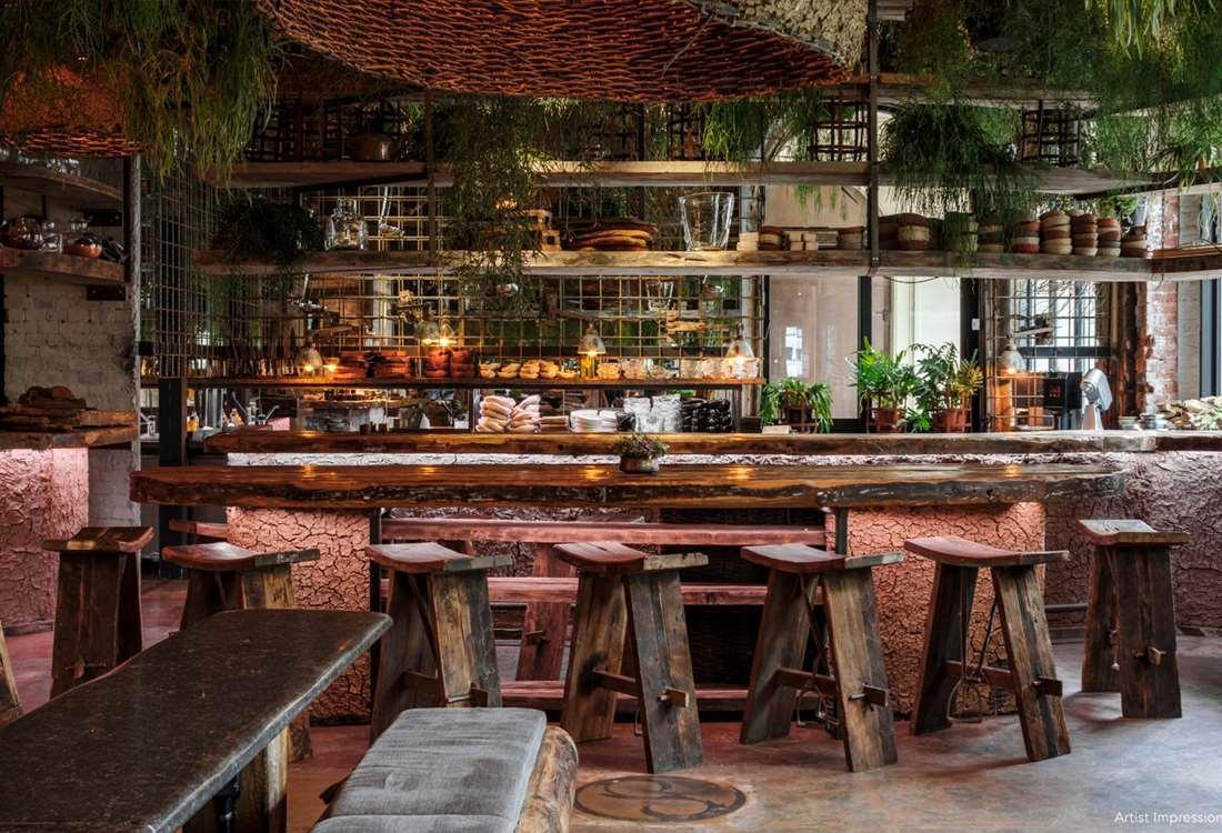 ดุสิตธานี ลากูนา สิงคโปร์ Hotel ภายนอก รูปภาพ Interior of the restaurant