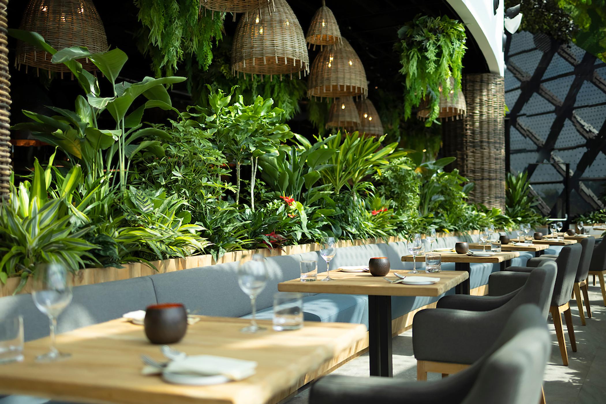 ดุสิตธานี ลากูนา สิงคโปร์ Hotel ภายนอก รูปภาพ Restaurant interior