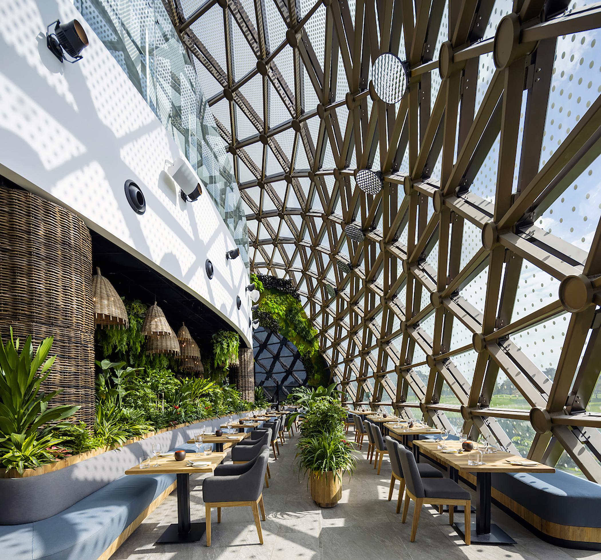 ดุสิตธานี ลากูนา สิงคโปร์ Hotel ภายนอก รูปภาพ The interior of the restaurant