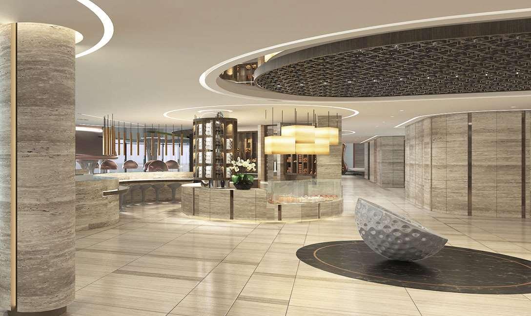 ดุสิตธานี ลากูนา สิงคโปร์ Hotel ภายนอก รูปภาพ The lobby of the hotel