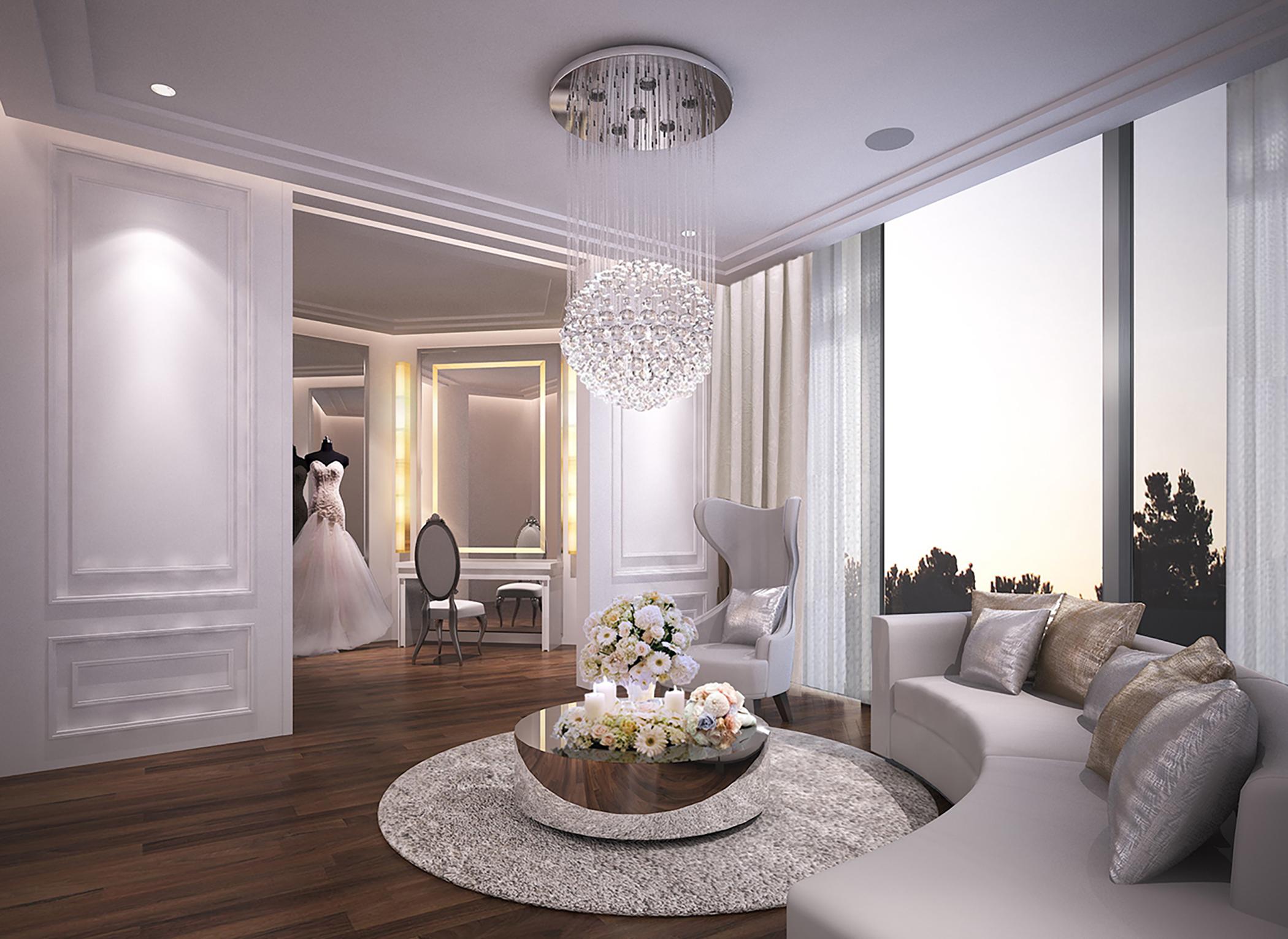 ดุสิตธานี ลากูนา สิงคโปร์ Hotel ภายนอก รูปภาพ 3D interior visualization
