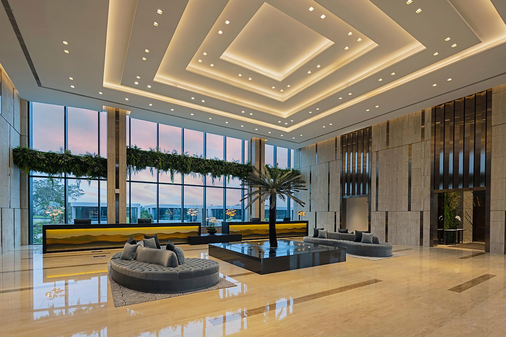 ดุสิตธานี ลากูนา สิงคโปร์ Hotel ภายนอก รูปภาพ Lobby