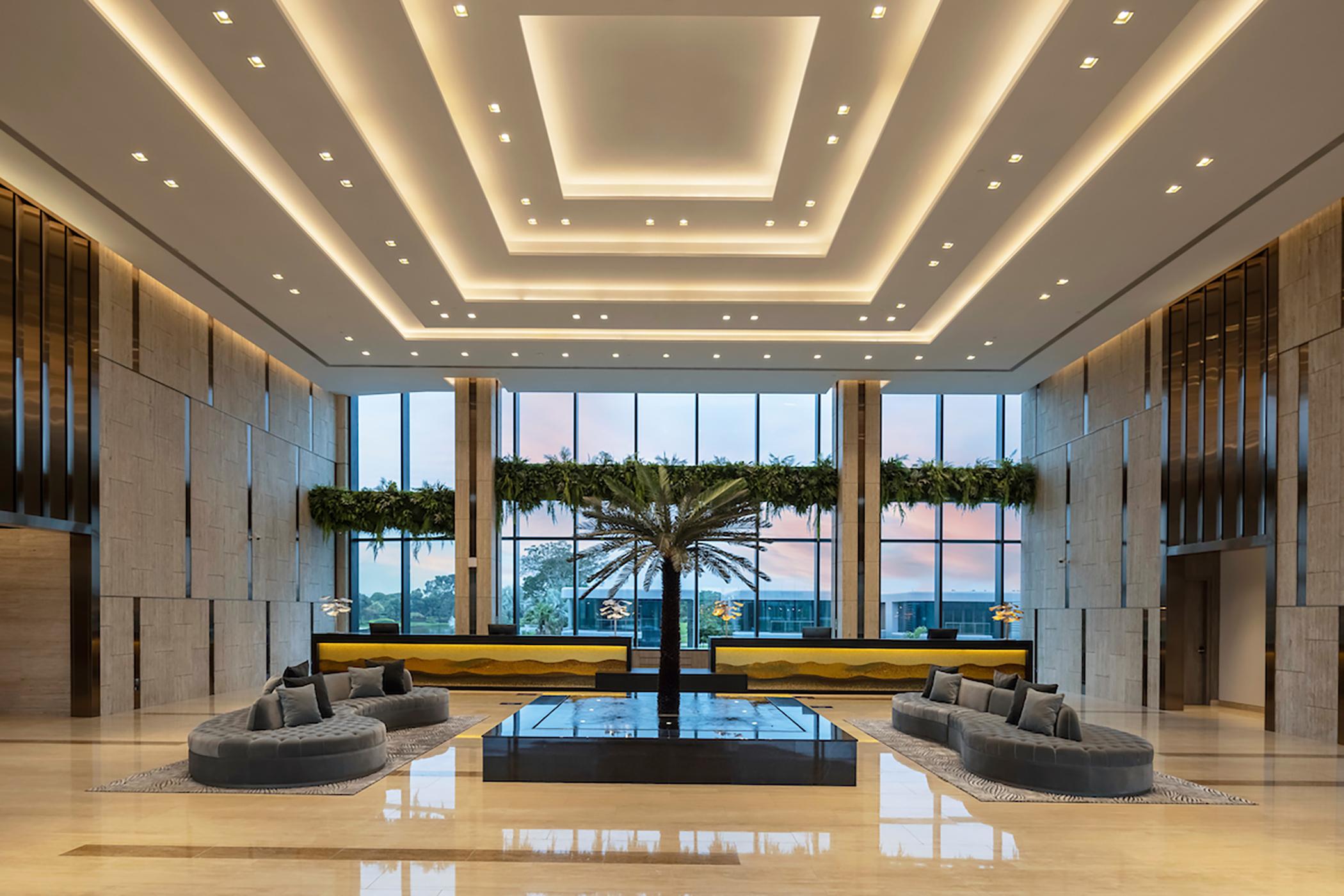 ดุสิตธานี ลากูนา สิงคโปร์ Hotel ภายนอก รูปภาพ Lobby