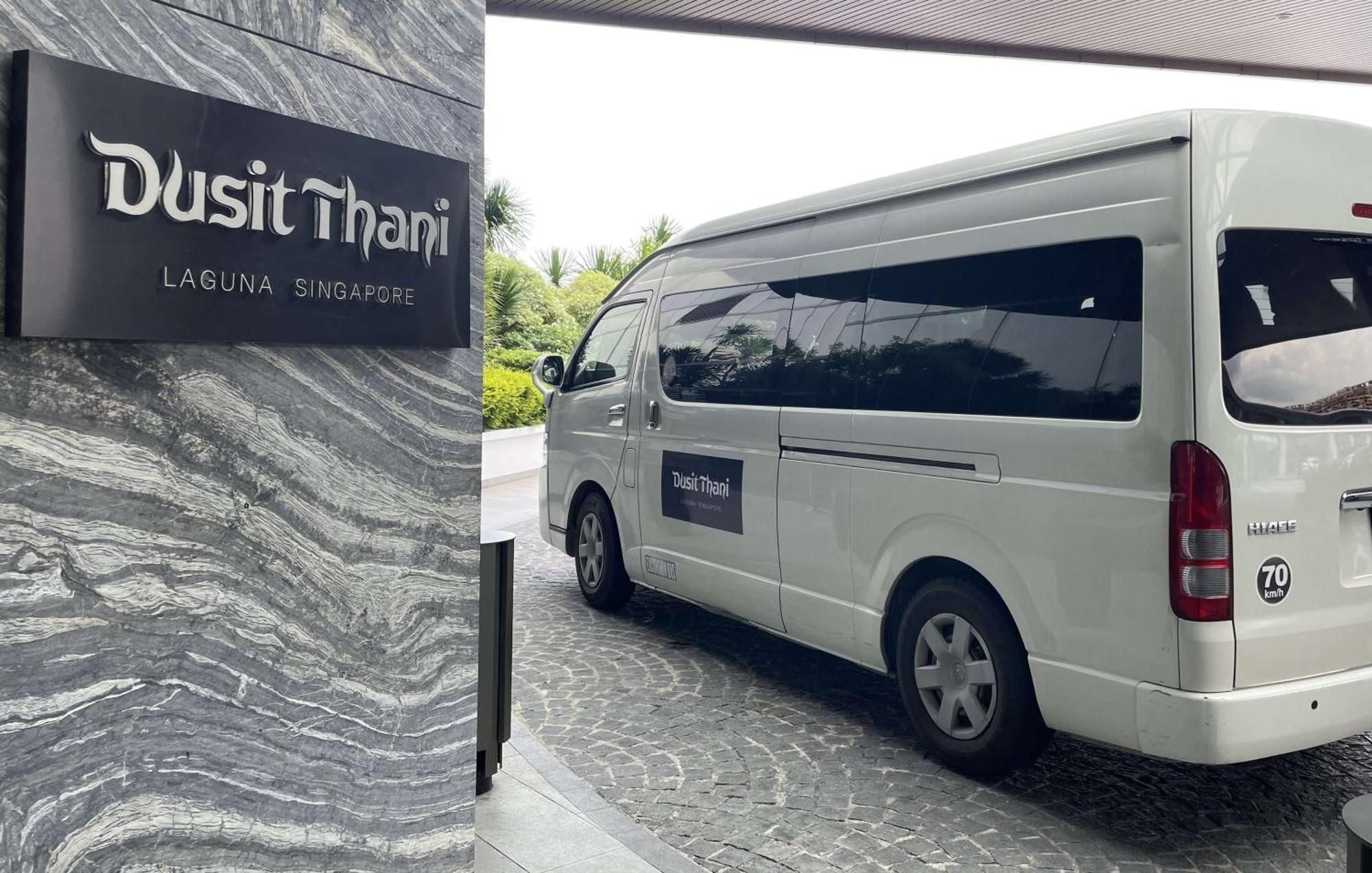 ดุสิตธานี ลากูนา สิงคโปร์ Hotel ภายนอก รูปภาพ Shuttle Bus